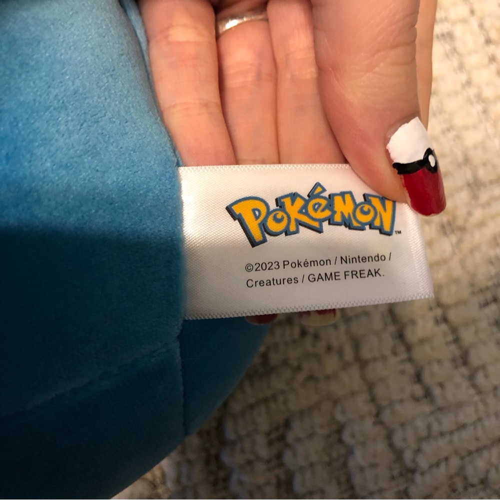 Pokémon Snorlax Squishmallows 10in plush toy NEW WITH TAGS - Picture 4 of 9